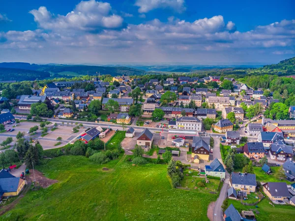 Luftkurort Altenberg in Sachsen im Frühling — Stockfoto