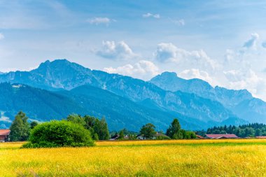 Almanya'nın güneyindeki Allgäu'daki Alpler, Bavyera'da