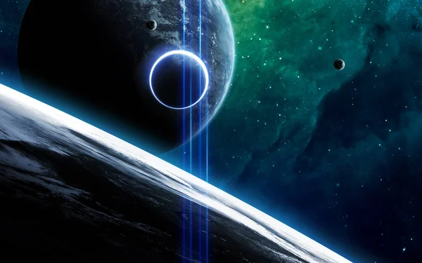 Cosmos science fiction de înaltă calitate — Fotografie, imagine de stoc