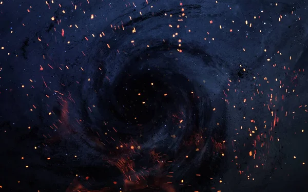 Starfield stardust and nebula space art galaxy creative background