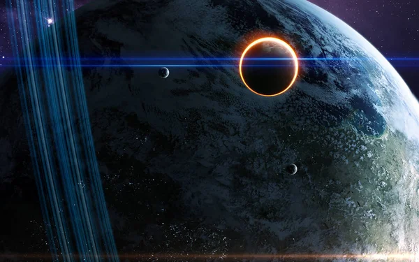 Space art in high resolution