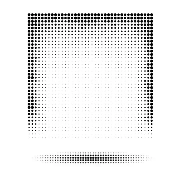 Halftone Wave Background Curved Gradient Texture Pattern Pop Art Texture — Stock Vector