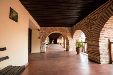 Athos Dağı'ndaki Koutloumousiou manastırı