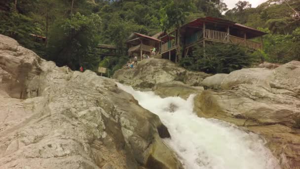 Balneário da Lagoa Azul — Vídeo de Stock