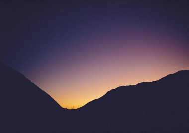 Rocky Dağları'nın güzel sahne 