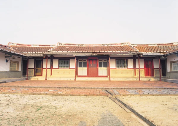 Asiatico Vecchia Casa Luogo Viaggio Sfondo — Foto Stock