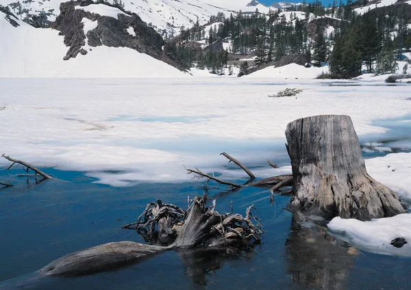 Paysage Montagne Rivière — Photo