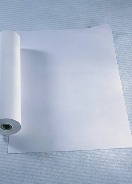 Крупным Планом Бланковую Бумагу — стоковое фото