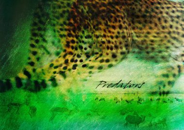 Renkli kolaj veya arkaplan, doğa koruma kavramı