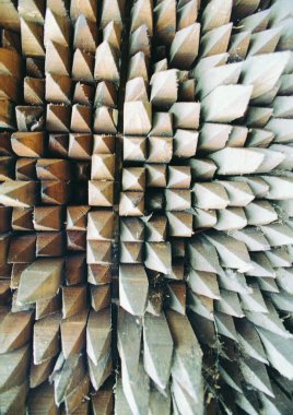 ahşap dokunun yakın çekim görünümü