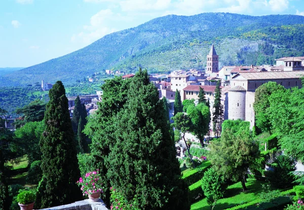 View City Old Town Nature Background — Stock Photo, Image