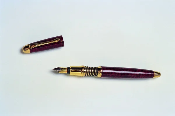 Στενή Προβολή Της Κλασικής Πένας — Φωτογραφία Αρχείου