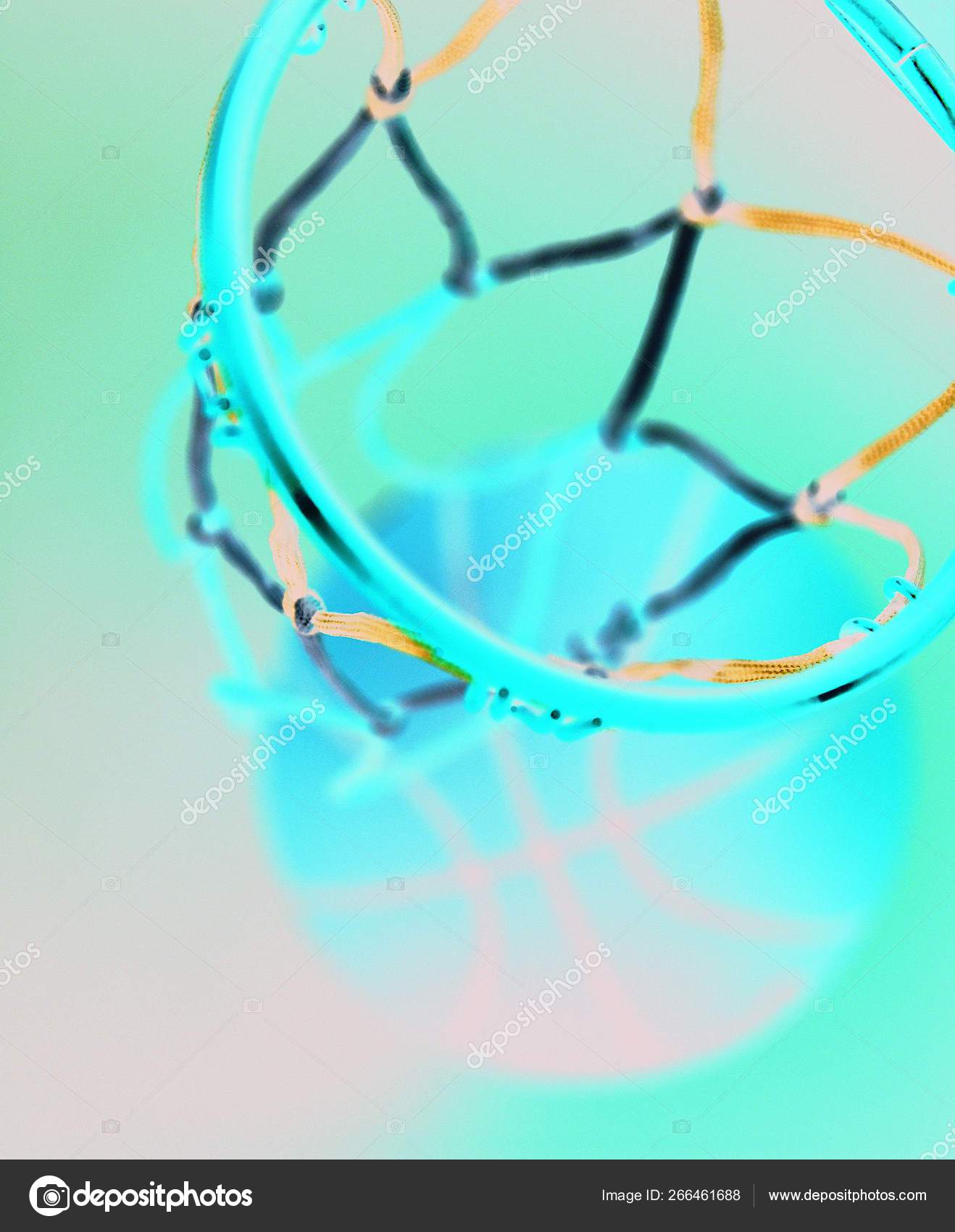 Close View Basketball Ring — Stock Photo © chiangidj 266461688