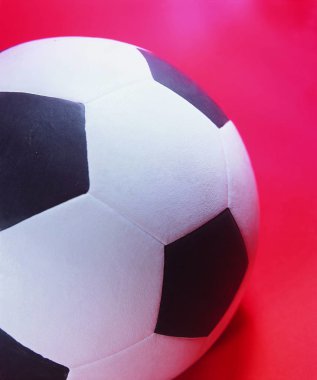 futbol topu yakın görünümü