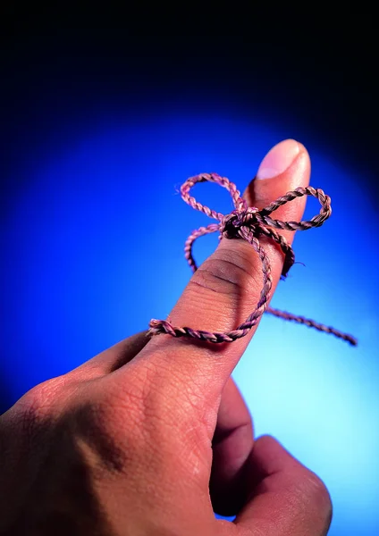 Close View Index Finger — Stock Photo, Image