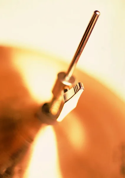 Närbild Cymbal — Stockfoto