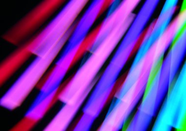 Yüksek kontrastlı ışıkları olan renkli soyut arkaplan