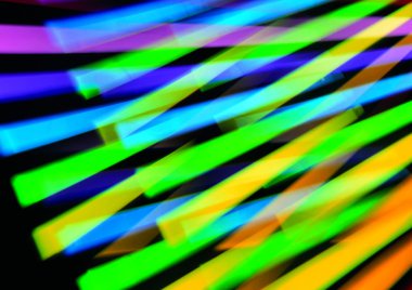 Yüksek kontrastlı ışıkları olan renkli soyut arkaplan