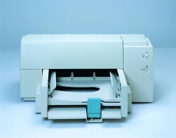 컴퓨터 프린터의 클로저 디지털 — 스톡 사진