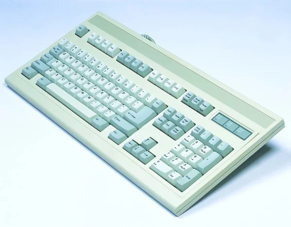 computer keyboard on background