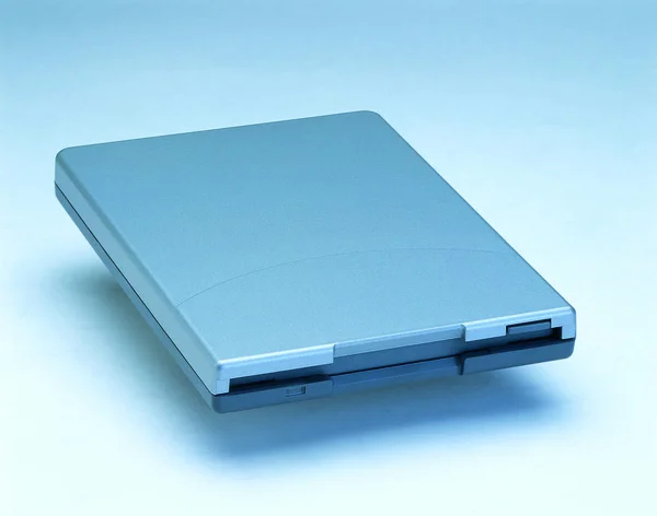 Closeup Computer Floppy Drive Digital World Concept — Stock Photo, Image