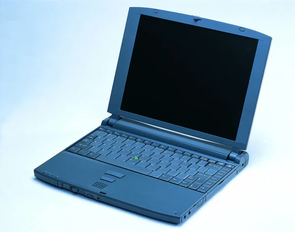 Stary Laptop Tle — Zdjęcie stockowe