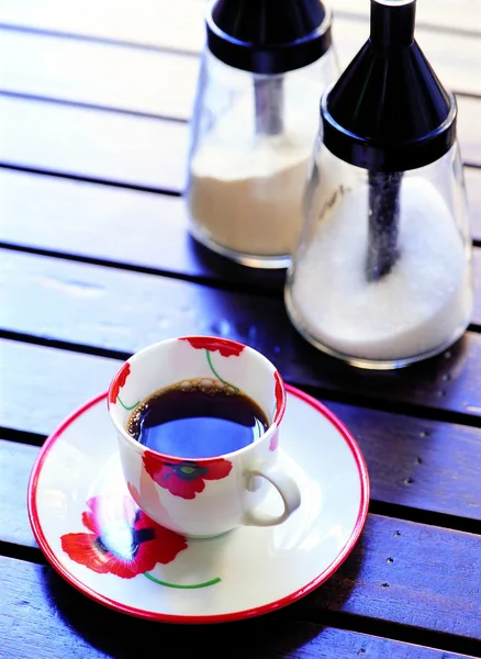 Närbild Kaffekopp — Stockfoto