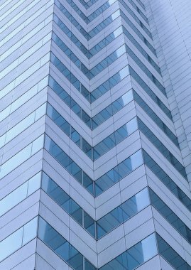 modern binanın bir parçası görünümü