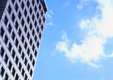 modern binanın bir parçası görünümü