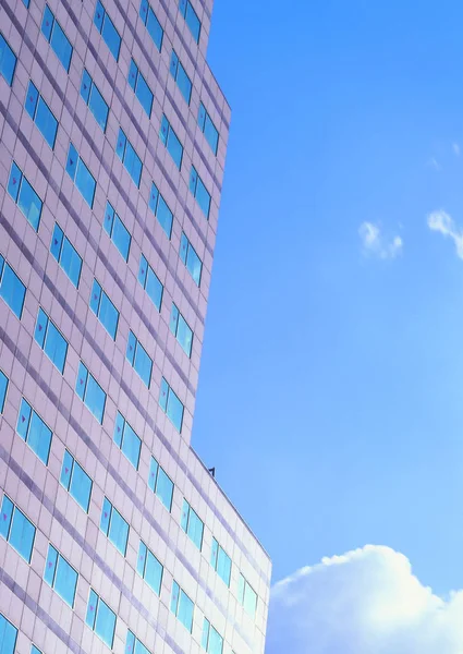 modern binanın bir parçası görünümü