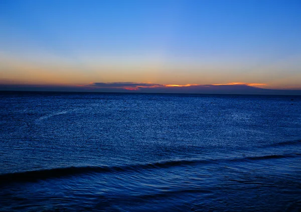 Paisagem Marinha Pôr Sol — Fotografia de Stock