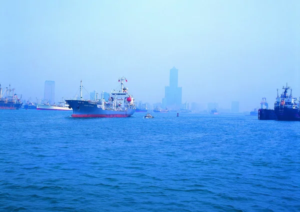 View Ship Sea Travel Place Background — Stock Photo, Image