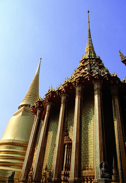 Buddha Tempel Sydostasien Dagtid Utsikt — Stockfoto