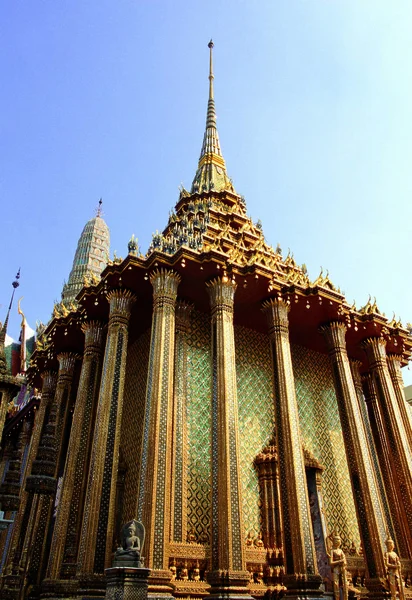 Templo Buda Sudeste Asiático Vista Diurna — Foto de Stock