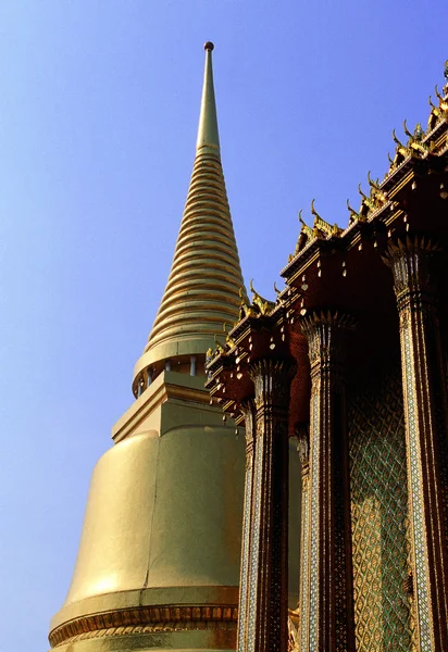 Buddha Tempel Südostasien Tagesansicht — Stockfoto