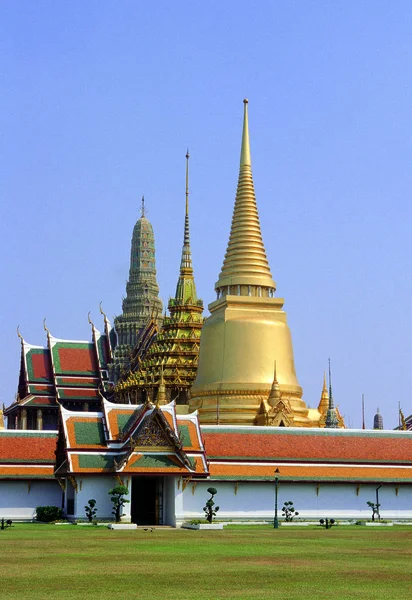 Temple Bouddha Asie Sud Est Vue Jour — Photo