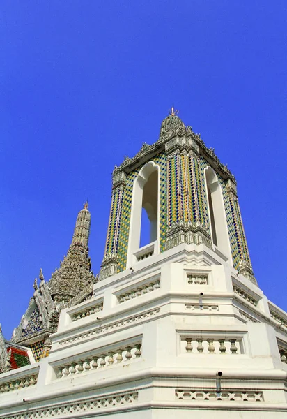 Ναός Του Βούδα Στη Νοτιοανατολική Ασία Θέα Την Ημέρα — Φωτογραφία Αρχείου