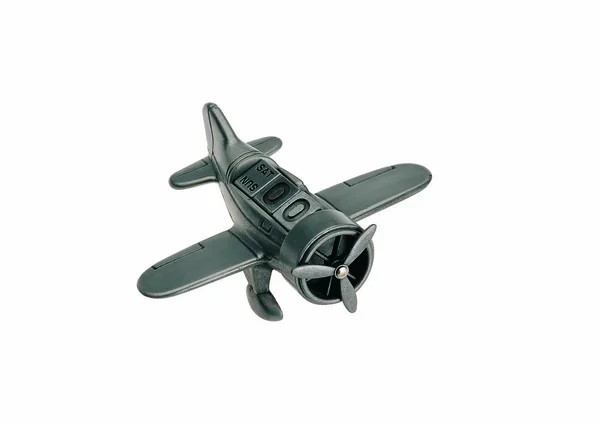 Closeup Shot Vintage Airplane Toy — Stock Photo, Image
