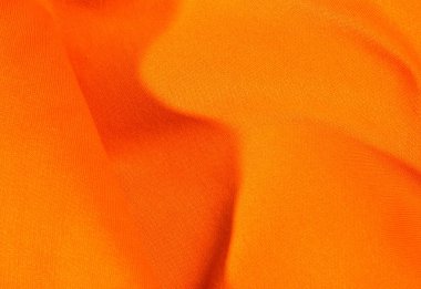 Turuncu Kumaş dokusu baskı