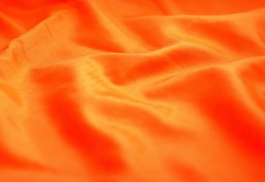 Turuncu Kumaş dokusu baskı