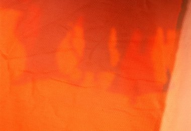 Turuncu Kumaş dokusu baskı