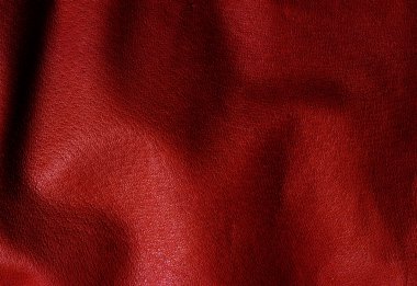Kırmızı Kumaş dokusu baskı