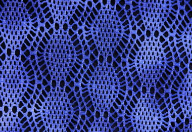 Mavi Kumaş dokusubaskı