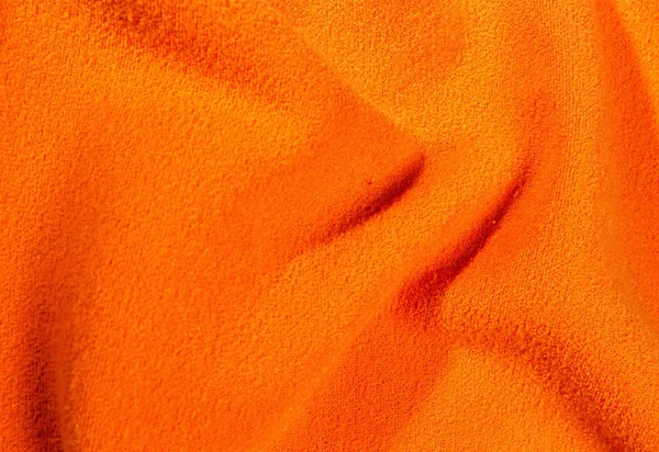 Impresión Naranja Textura Tela — Foto de Stock