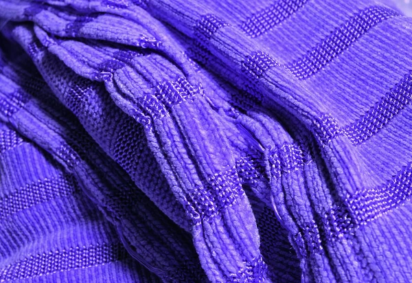 Print Purple Fabric Texture — Stock Photo, Image