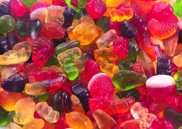 Cooking Background Jelly Bears — Stock Photo, Image