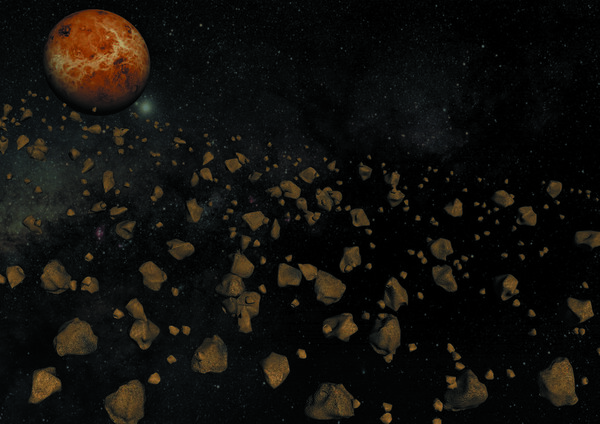 Красочная иллюстрация пространства или вселенной. Научная тематика
 