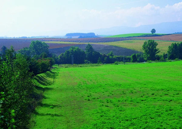 Landschaft Blick Auf Den Ländlichen Raum — Stockfoto