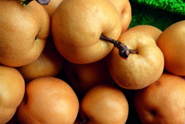 Taze ve sağlıklı tropikal meyvelere yakın çekim