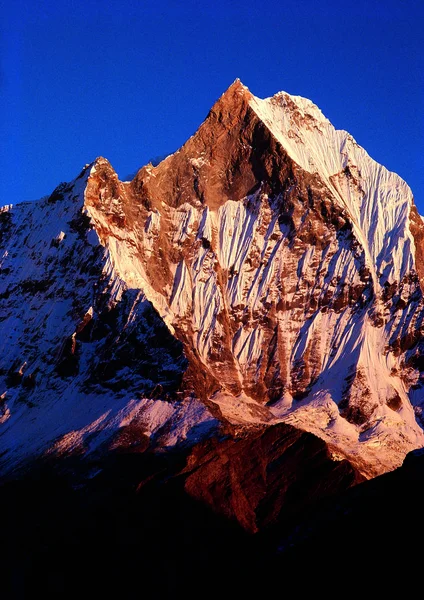 Landscape Snowy Mountains — Stock Photo, Image